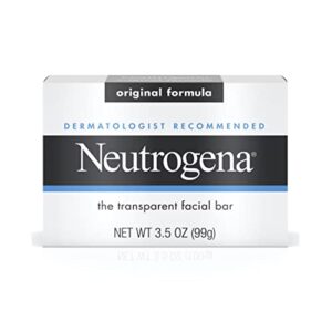 Neutrogena The Transparent Facial Bar Original Formula, 3.50 oz (Pack of 12)