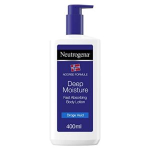 neutrogena norwegian formula deep moisturiser body lotion – dry skin (400ml)