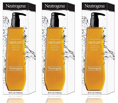 Neutrogena Rainbath Refreshing Shower and Bath Gel- 40 Oz THREE PACK 120 Oz Total by Neutrogena BEAUTY