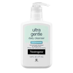 ultra gentle hydrating daily facial cleanser for sensitive skin