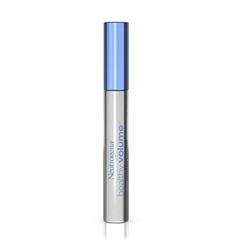 Neutrogena Healthy Volume Lash-Plumping Waterproof Mascara Volumizing And Conditioning Mascara With Olive Oil To Build Fuller Lashes Clump Smudge & Flake-Free Carbon Black 06 0.21 oz