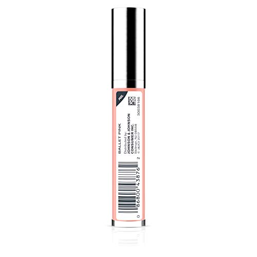 Neutrogena Hydro Boost Moisturizing Lip Gloss, Hydrating Non-Stick and Non-Drying Luminous Tinted Lip Shine with Hyaluronic Acid to Soften and Condition Lips, 23 Ballet Pink Color, 0.10 oz