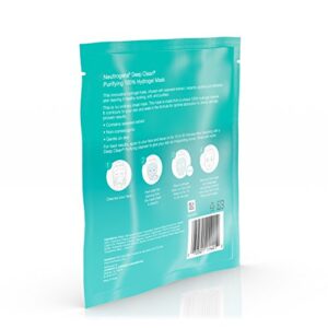 Neutrogena Deep Clean Purifying Hydrating Hydrogel Mask,1.0 Ounce Each (12 pack)