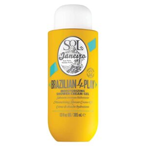 sol de janeiro 4 play moisturizing shower cream gel body wash 385ml