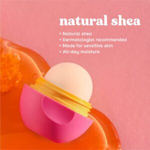 eos Natural Shea Lip Balm- Birthday Cake, All-Day Moisture Lip Care Products, 0.14 oz