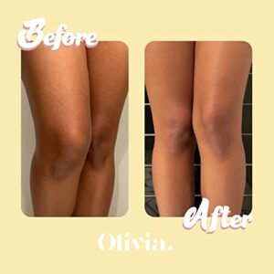 OLIVIA Aurora Armpits, Elbows & Knees Brightening Nourishing Smoothie - Handcrafted Passion Fruit Underarm, Neck, Armpit, Knees, Elbows, Private Areas, Intimate Areas Smoothing Moisturizer for Dry Skin, Dark Spots, and Pigmentation. Moisturize, Smoothen &