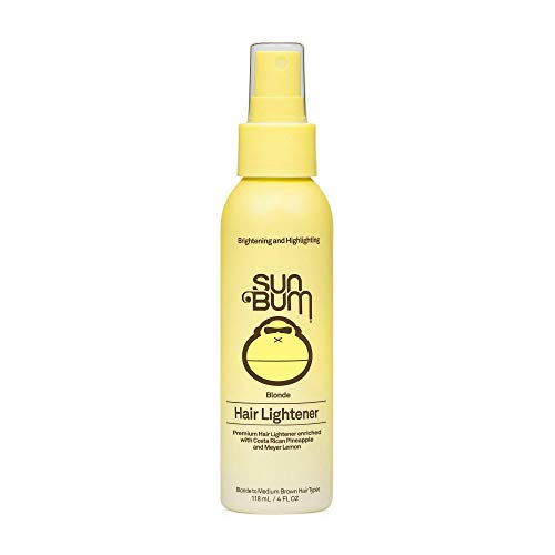 Sun Bum Blonde Formula Hair Lightener, 4 oz Spray Bottle, 1 Count, Blonde. For Blonde to Medium Brown Hair Types