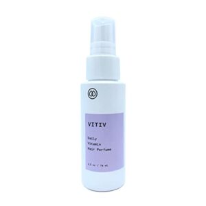 vitiv daily vitamin hair perfume – long lasting fragrance that refreshes hair, neutralizes odors, all while providing shine, softness & hydration 2.5oz