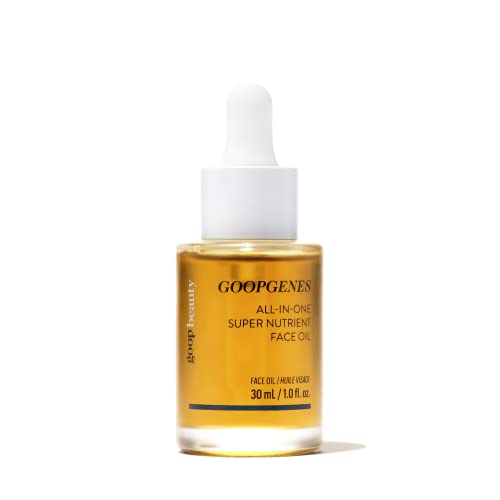 goop Beauty GOOPGENES All-in-One Super Nutrient Face Skincare Oil - Daily Facial Skin Care, Natural, Anti-Aging Treatment for Wrinkles, Uneven Texture …