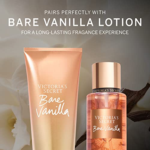 Victoria's Secret Bare Vanilla Body Mist for Women, Vanilla Perfume with Notes of Whipped Vanilla and Soft Cashmere, Womens Body Spray, Skin To Skin Women’s Fragrance - 250 ml / 8.4 oz