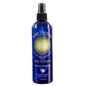 Solar Recover - After Sun Moisturizing Spray (12 Ounce) - Hydrating Facial and Body Mist - 2460 Sprays of Sunburn Relief With Vitamin E and Calendula - Lotion Delivered in Water To Keep Skin Healthy
