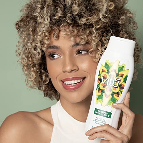 VITU Avocado Conditioner Paraben Free and Silicon Free For Curly - Frizzy Hair 13.18 fl oz