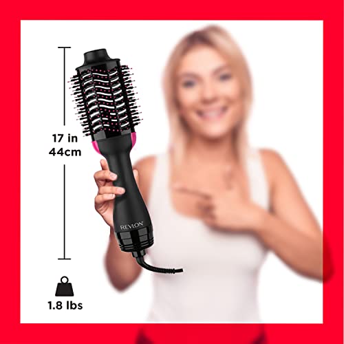 REVLON 1100 Watt 3 Heat 2 Speed Pro Collection One Step Ionic Hair Dryer and Volumizer