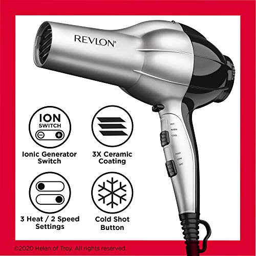 Revlon Shine Booster Hair Dryer | 1875W Smooth Blowout and Maximum Volume