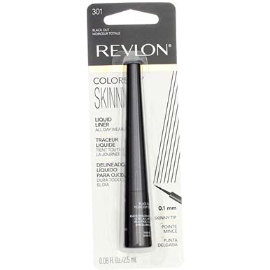 Rev Skinny Eyeliner 301 Black Size 0.08o Rev Colorstay Skinny Liquid Eye Liner 301 Blackout .08fl Oz