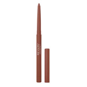 lip liner by revlon, colorstay face makeup with built-in-sharpener, longwear rich lip colors, smooth application, 630 nude