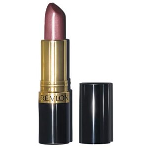 revlon super lustrous lipstick, high impact lipcolor with moisturizing creamy formula, infused with vitamin e and avocado oil in mauves & trends, blushing mauve (460) 0.15 oz