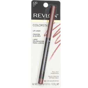 revlon colorstay lip liner with softflex, nude [630] 1 ea (pack of 2)