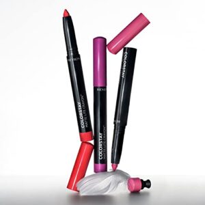 REVLON ColorStay Matte Lite Crayon Lipstick with Built-in Sharpener, Smudgeproof, Water-Resistant Non-Drying Lipcolor