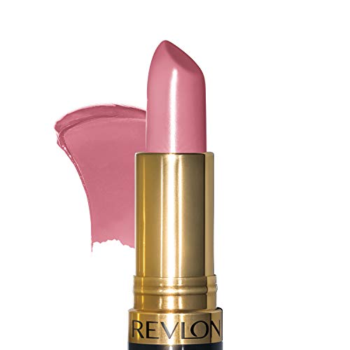 Revlon Super Lustrous Lipstick, High Impact Lipcolor with Moisturizing Creamy Formula, Infused with Vitamin E and Avocado Oil in Pinks, Primrose (668) 0.15 oz