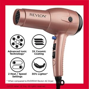 Revlon Light & Fast Hair Dryer | 1875W Stunning Blowouts Easily and Comfortably