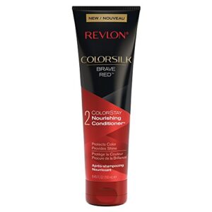 revlon colorsilk care conditioner, red, 8.45 fluid ounce