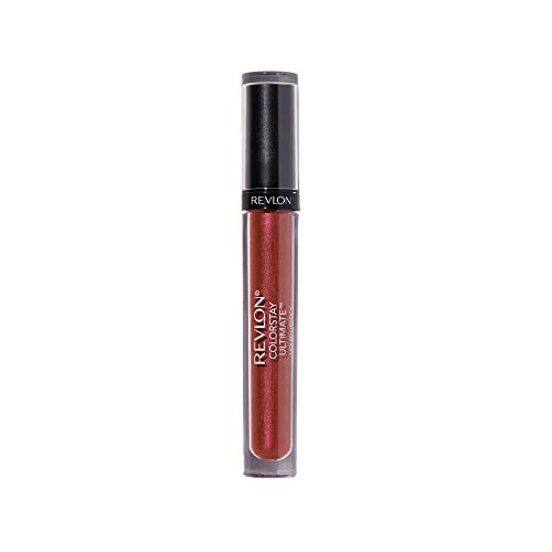 Liquid Lipstick by Revlon, Face Makeup, ColorStay Ultimate, Longwear Rich Lip Colors, Satin Finish, 095 Royal Raisin, 0.07 Oz