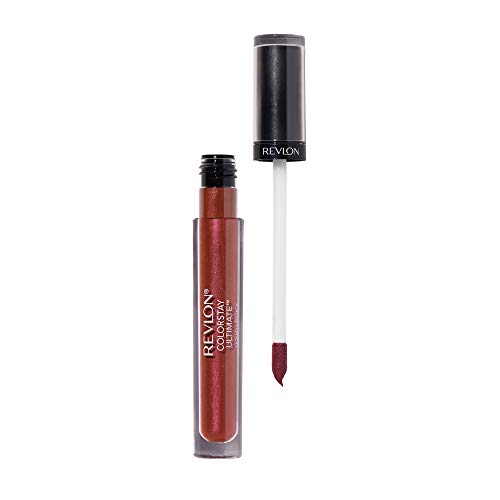 Liquid Lipstick by Revlon, Face Makeup, ColorStay Ultimate, Longwear Rich Lip Colors, Satin Finish, 095 Royal Raisin, 0.07 Oz