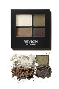 eyeshadow palette by revlon, colorstay 16 hour eye makeup, velvety pigmented blendable matte & shimmer finishes, 515 adventurous, 0.16 oz