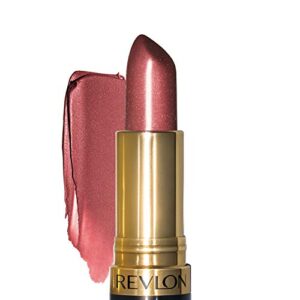 Lipstick by Revlon, Super Lustrous Lipstick, High Impact Lipcolor with Moisturizing Creamy Formula, Infused with Vitamin E and Avocado Oil, 610 Gold Pearl Plum