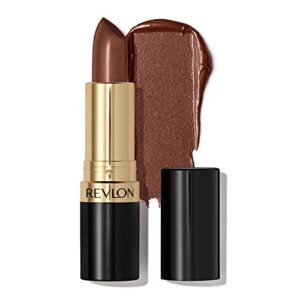 Lipstick by Revlon, Super Lustrous Lipstick, High Impact Lipcolor with Moisturizing Creamy Formula, Infused with Vitamin E and Avocado Oil, 315 Iced Mocha