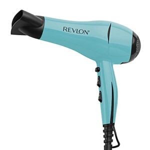 revlon 1875w lightweight hair dryer | for easy smooth styling (mint)