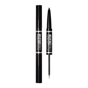 liquid eyeliner & smoky kohl pencil by revlon, colorstay line creator eye makeup, waterproof & transferproof, blackout, 0.004 oz