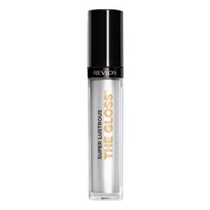 Lip Gloss by Revlon, Super Lustrous The Gloss, Non-Sticky, High Shine Finish, 200 Crystal Clear, 0.13 Oz