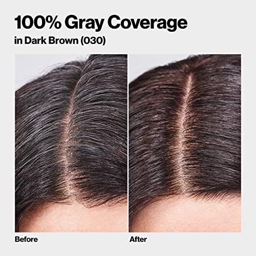 Permanent Hair Color by Revlon, Permanent Brown Hair Dye, Colorsilk with 100% Gray Coverage, Ammonia-Free, Keratin and Amino Acids, Brown Shades, 20 Brown/Black (Pack of 3)