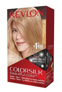 revlon colorsilk hair color 70 medium ash blonde 1 each (pack of 3)