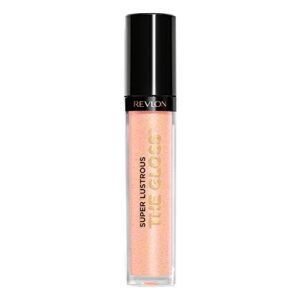 lip gloss by revlon, super lustrous the gloss, non-sticky, high shine finish, 205 snow pink, 0.13 oz