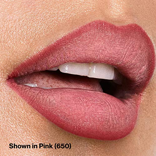 Lip Liner by Revlon, Colorstay Face Makeup with Built-in-Sharpener, Longwear Rich Lip Colors, Smooth Application, 650 Pink