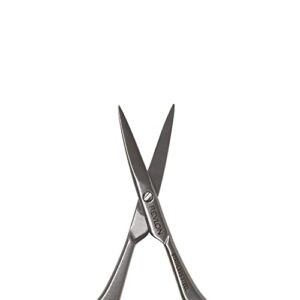 Cuticle Scissors by Revlon, Curved Blade Cuticle Trimmer, Cuticle Nail Care, High Precision Blade, Easy Grip, Stainless Steel (Pack of 1)