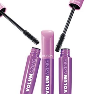 Mascara by Revlon, Volumazing Eye Makeup, Non-Waterproof, No Clump, Smudge Proof, Flake Proof, 901 Blackest Black, 0.30 Fl Oz