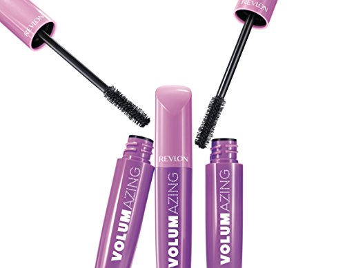 Mascara by Revlon, Volumazing Eye Makeup, Non-Waterproof, No Clump, Smudge Proof, Flake Proof, 901 Blackest Black, 0.30 Fl Oz