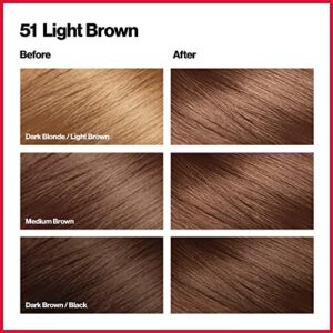 Revlon Colorsilk #51 Light Brown (Pack of 2)