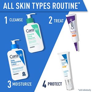 CeraVe Daily Moisturizing Lotion for Dry Skin | Body Lotion & Facial Moisturizer with Hyaluronic Acid and Ceramides | Fragrance Free | 19 Ounce