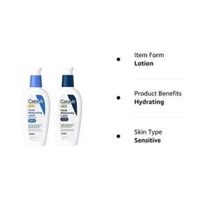 CeraVe Facial Moisturizing Lotion 3oz. AM/PM Bundle