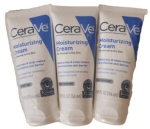 cerave moisturizing cream for normal to dry skin – 1.89 oz ( pack of 3 )
