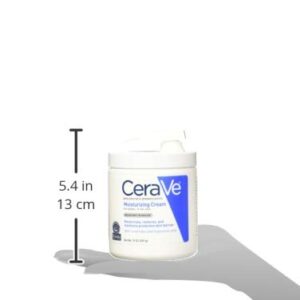 CeraVe Moisturizing Cream With Pump for Normal To Dry Skin, 19 Ounce