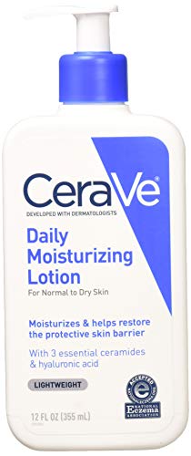 Cerave Moisturizing Lotion Siwmee, White, 12 Ounce