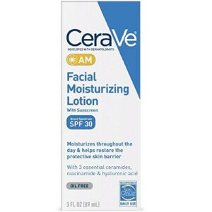 cerave facial moisturizing lotion am 3 oz (pack of 3)