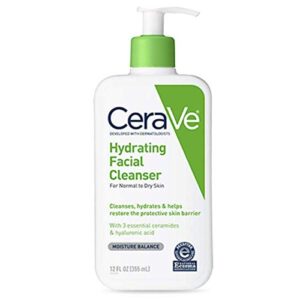 cerave hydrating cleanser, 12 ounce