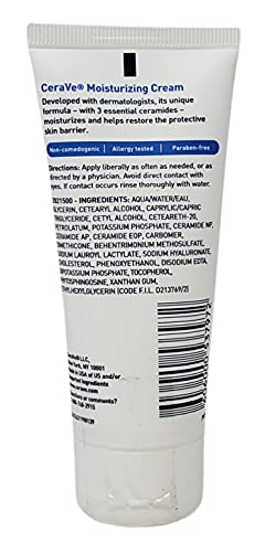 CeraVe Moisturizing Cream Bundle Pack - Contains 19 oz Tub with Pump and 1.89 Ounce Travel Size - Fragrance Free